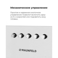Вытяжка Maunfeld Crosby Singl 60 (черный)