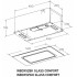 Вытяжка Meferi INBOX52WH Glass Comfort