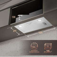 Вытяжка Weissgauff Fiona 60 X