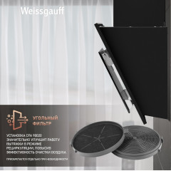 Вытяжка Weissgauff Yota 500 PB BL