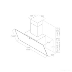 Вытяжка Elica Shire WH/A/60 No Plug PRF0144000A