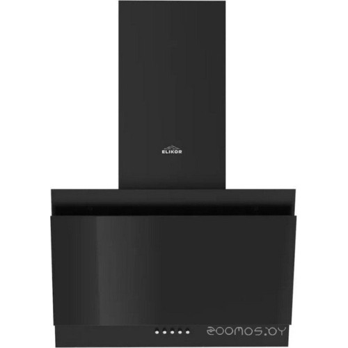 Вытяжка Elikor Коралл 50П-430-К3Д 266399 (черный/черное стекло)