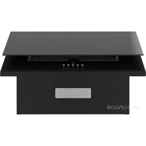 Вытяжка Elikor Коралл 50П-430-К3Д 266399 (черный/черное стекло)