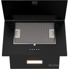 Вытяжка Elikor Коралл 50П-430-К3Д 266399 (черный/черное стекло)