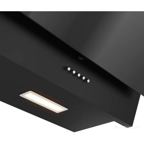 Вытяжка Elikor Коралл 50П-430-К3Д 266399 (черный/черное стекло)