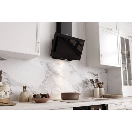 Вытяжка Elikor Коралл 50П-430-К3Д 266399 (черный/черное стекло)