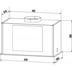 Вытяжка Weissgauff Aura 1200 Remote WH