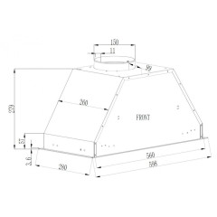 Вытяжка Schtoff GTC L 60 (черный)