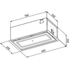 Вытяжка Zorg Akord 1060 60 S (черный)