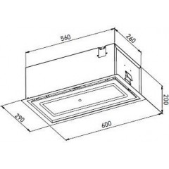 Вытяжка Zorg Akord 1060 60 S (черный)