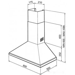 Вытяжка Smeg KSED65PE