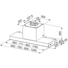 Вытяжка Franke Style K-Link FST DRIP-FREE 90 X/2 KL 305.0705.073