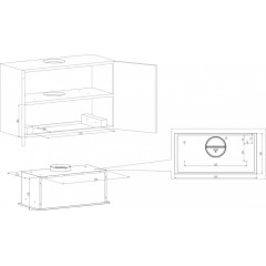 Вытяжка Kuppersberg Inpush 60 W