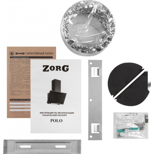 Вытяжка Zorg Polo 1080 60 S-GS (черный)