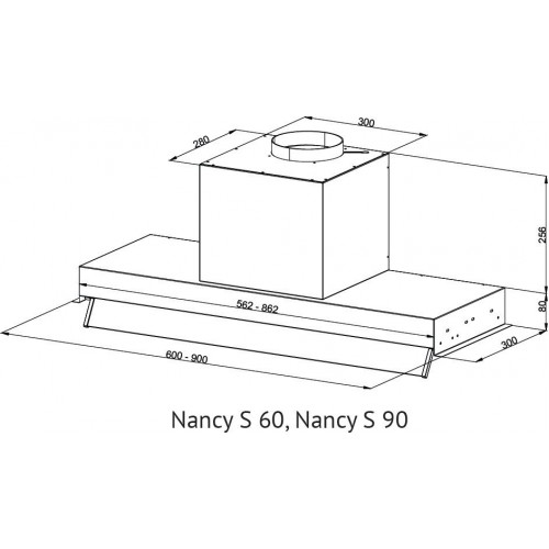 Вытяжка Kuppersberg Nancy S 90 Black