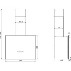 Вытяжка Elikor Метеорит 60П-700-Э4Д 195948 (черный с серебром)