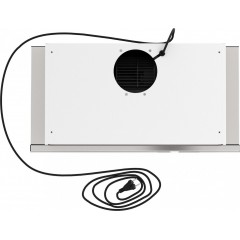 Вытяжка Elikor Интегра Glass 60Н-400-В2Д (нержавеющая сталь/белое стекло) (940981)