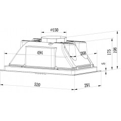 Вытяжка Weissgauff BOX 900 PB IX
