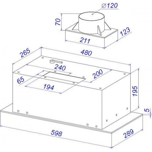 Вытяжка Zorg Santa 1060 60 S (белый)