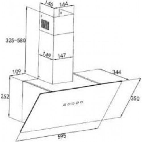 Вытяжка Zorg Ultra 1030 60 S (черный)