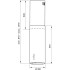 Вытяжка Krona Tina Isola 350 3P КА-00005639 (белый)
