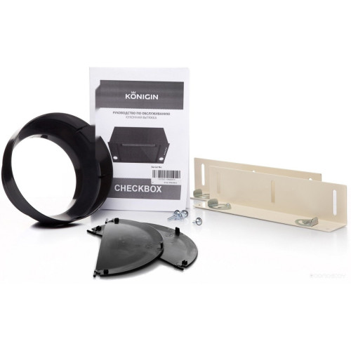 Вытяжка Konigin Checkbox 60 (слоновая кость)