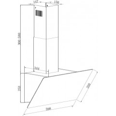 Вытяжка Zorg Ultra 1030 60 M (белый)