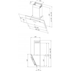 Вытяжка AKPO Juno eco 50 WK-11 (серый)