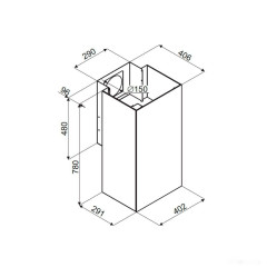 Вытяжка Maunfeld Bath Plus 402 (золотой)