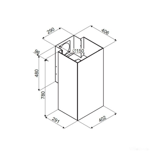 Вытяжка Maunfeld Bath Plus 402 (золотой)