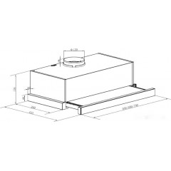 Вытяжка Maunfeld VS Light 60 (черный)