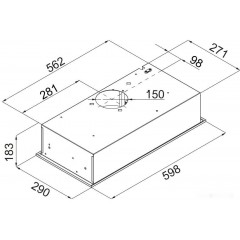 Вытяжка Maunfeld Crosby Hardy 60 (черный)