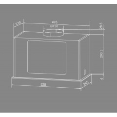 Вытяжка HIBERG VMF 6191 W