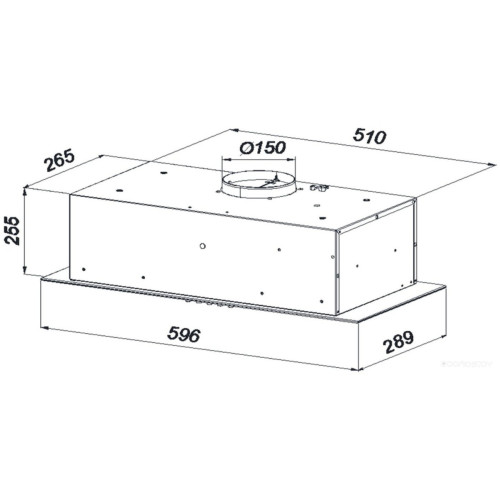 Вытяжка Konigin Awe 60 (черный)