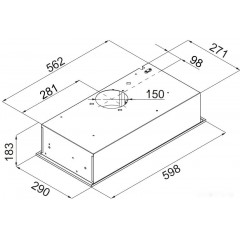 Вытяжка Maunfeld Crosby Hardy 60 (белый)