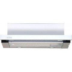 Вытяжка Elikor Интегра Glass 50Н-400-В2Д (нержавеющая сталь/белое стекло) (940978)