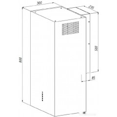 Вытяжка AKPO Terra Eco 40 WK-4 (черный)