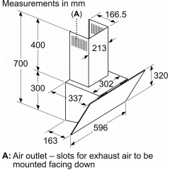 Вытяжка Bosch Serie 2 DWK64PJ60T