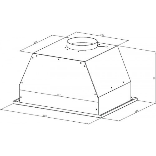Вытяжка Monsher Inna 40 Noir (черный)
