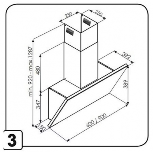 Вытяжка De Dietrich DHV4974B