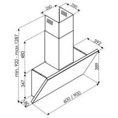 Вытяжка De Dietrich DHV4674B