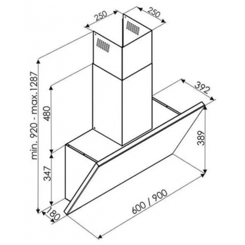 Вытяжка De Dietrich DHV4674B