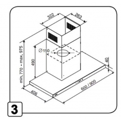 Вытяжка De Dietrich DHB49740B