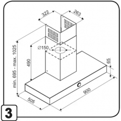 Вытяжка De Dietrich DHB4974B
