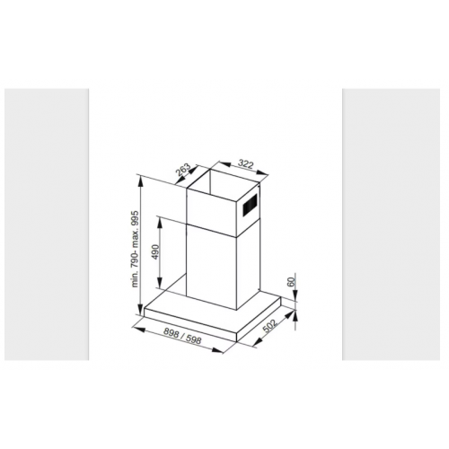 Вытяжка De Dietrich DHB4984B