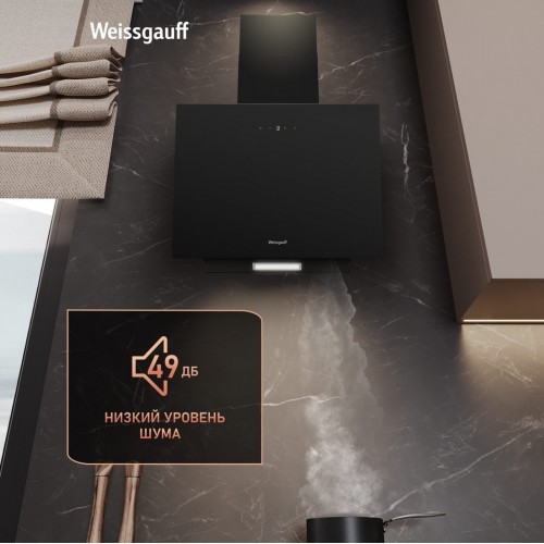 Вытяжка Weissgauff SIGMA 50 Touch Black Glass