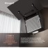 Вытяжка Weissgauff SIGMA 60 Touch Black Glass