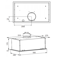 Вытяжка Hansa OMP6251BGWH