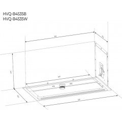 Вытяжка HAIER HVQ-B4535W