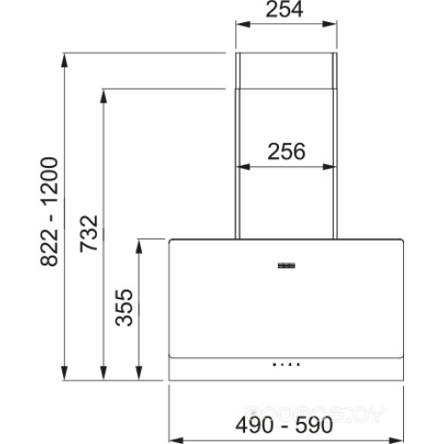 Вытяжка Franke Temper 50 WH 330.0712.114